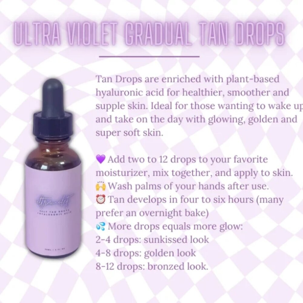 TMLL Ultra Violet Gradual Tan Drops